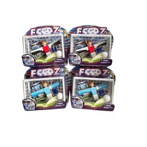Set of 4 Goliath FOOOZ Challenge Tabletop Soccer Desk Game- Flick & Kick NOS